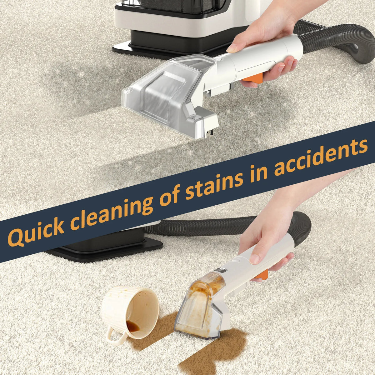 W05 Handheld Carpet Cleaner