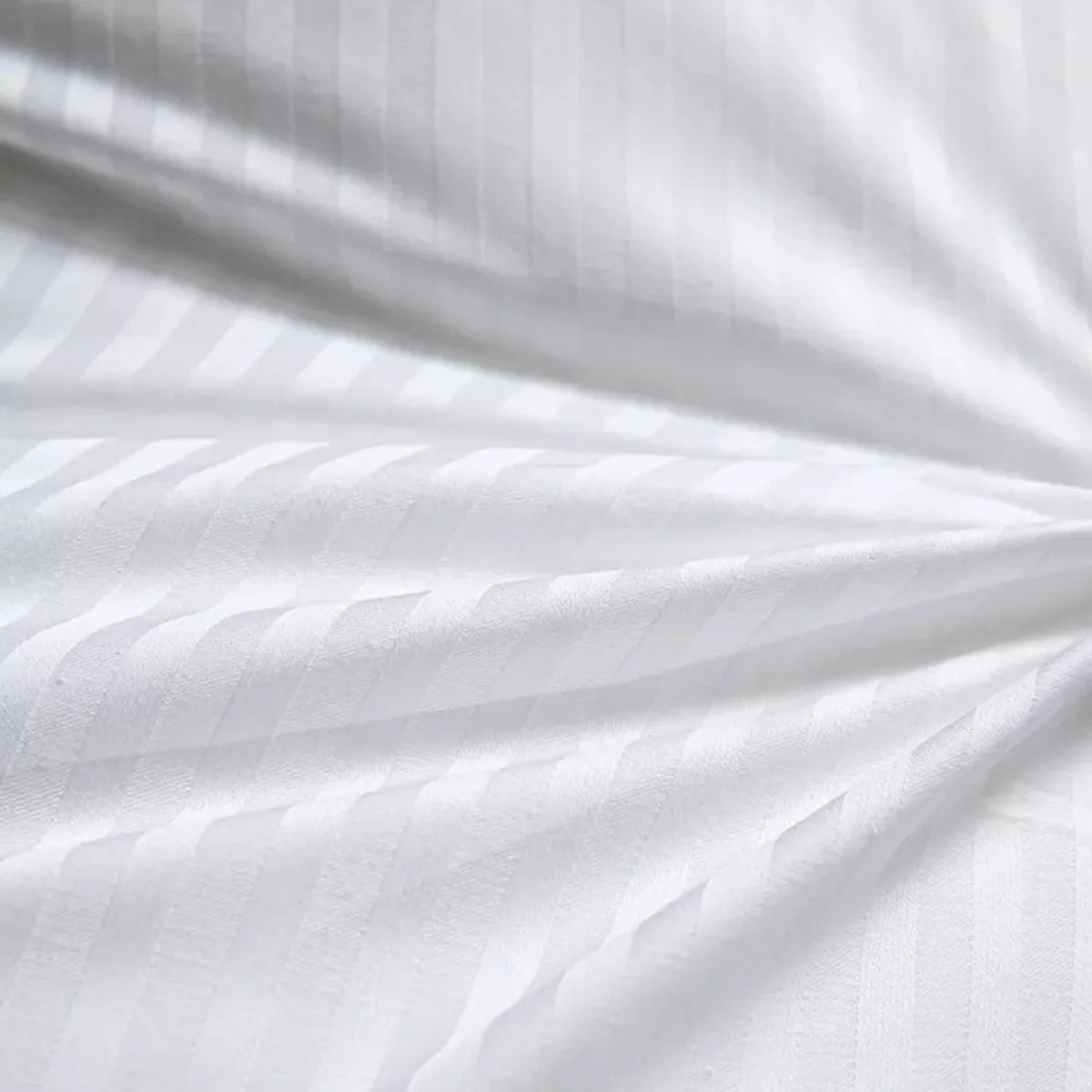 Stripe Pillows Hotel Quality 2 Pack Bed Pillows