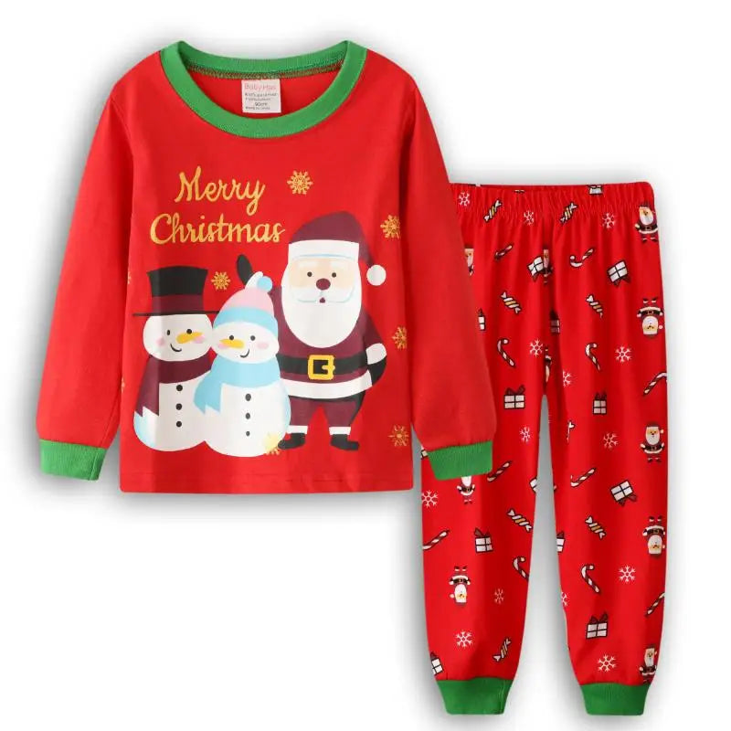 New kids Christmas Long Sleeve Set