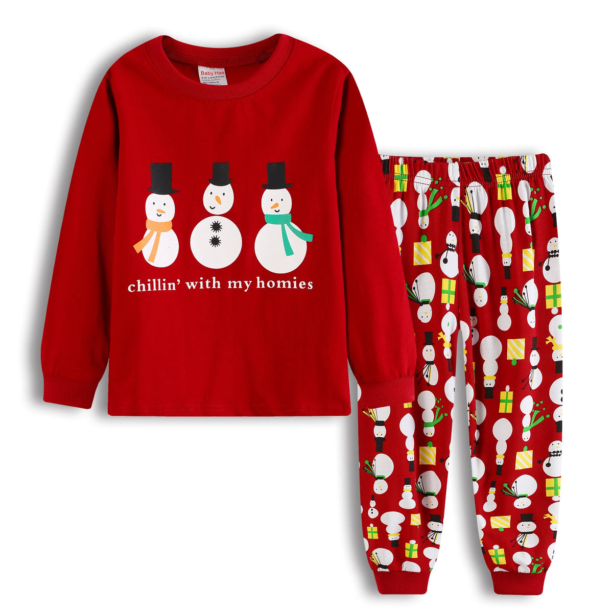 New kids Christmas Long Sleeve Set