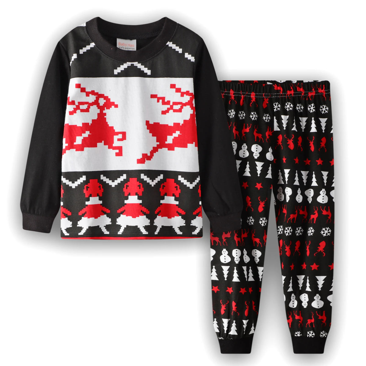 New kids Christmas Long Sleeve Set