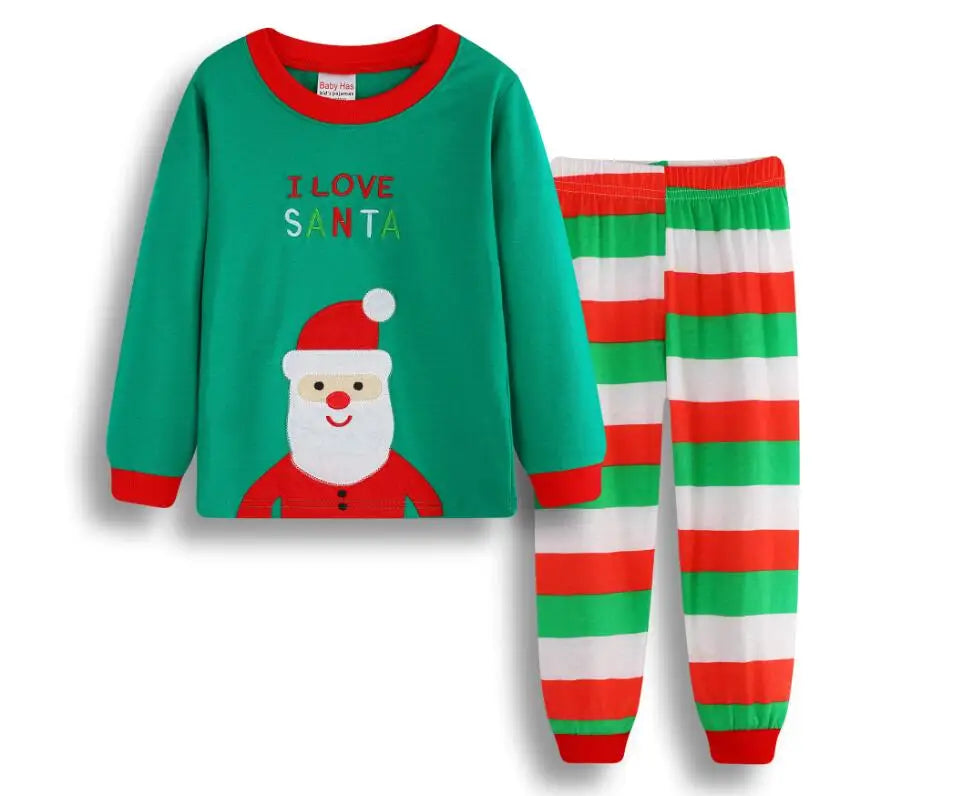 New kids Christmas Long Sleeve Set