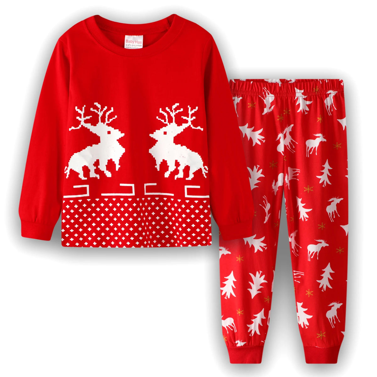 New kids Christmas Long Sleeve Set