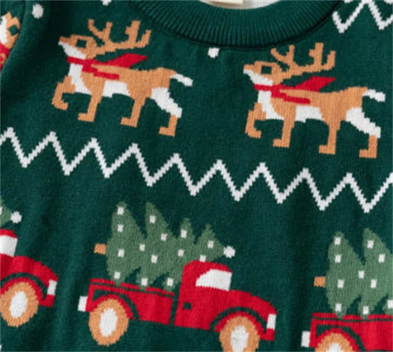 Children Christmas Cute Pollover