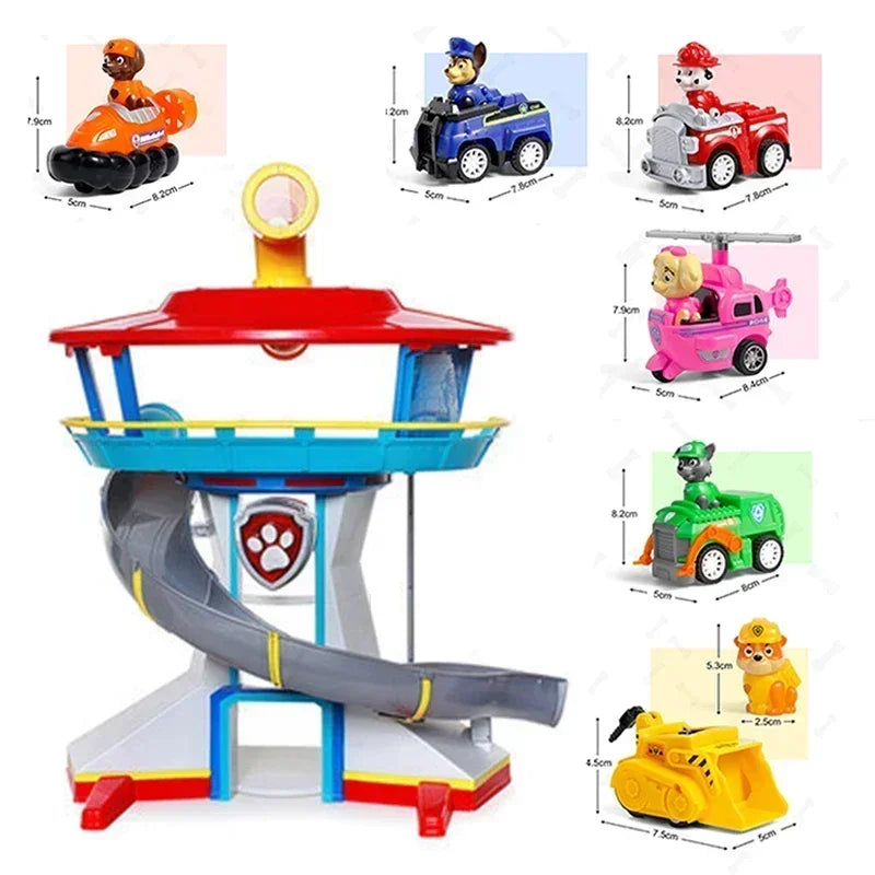 Paw Patrol Toy Set Cartoon Anime Figures