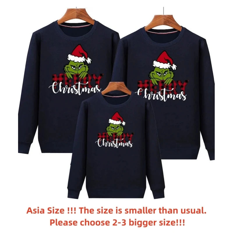 New Christmas Family Matching Xmas Jumper Shirts