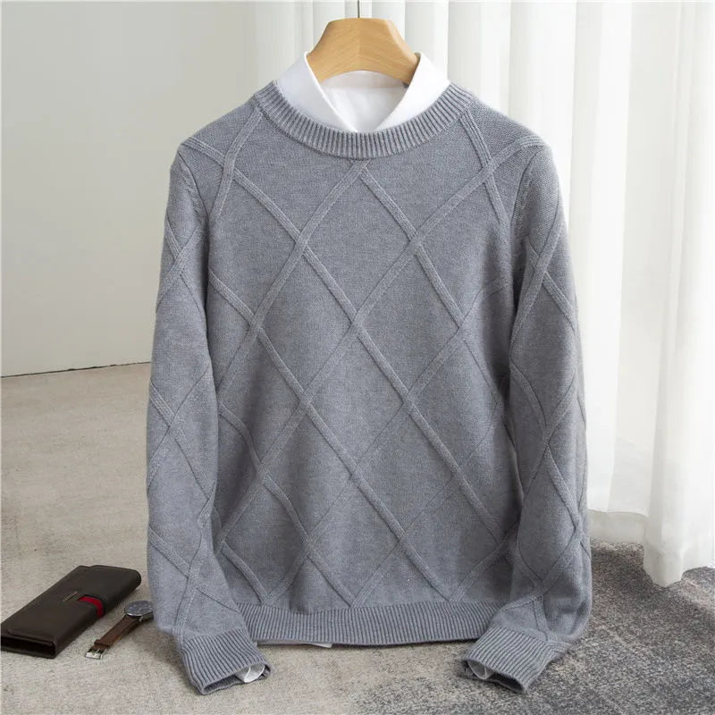 Sweater Pullover O-Neck for Men