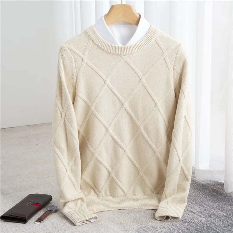 Sweater Pullover O-Neck for Men