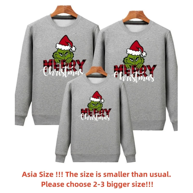 New Christmas Family Matching Xmas Jumper Shirts