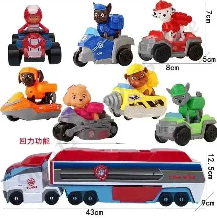 Paw Patrol Toy Set Cartoon Anime Figures