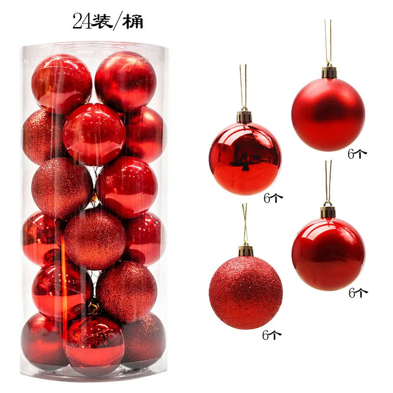36Pcs 3CM Christmas Balls Christmas Tree Decoration