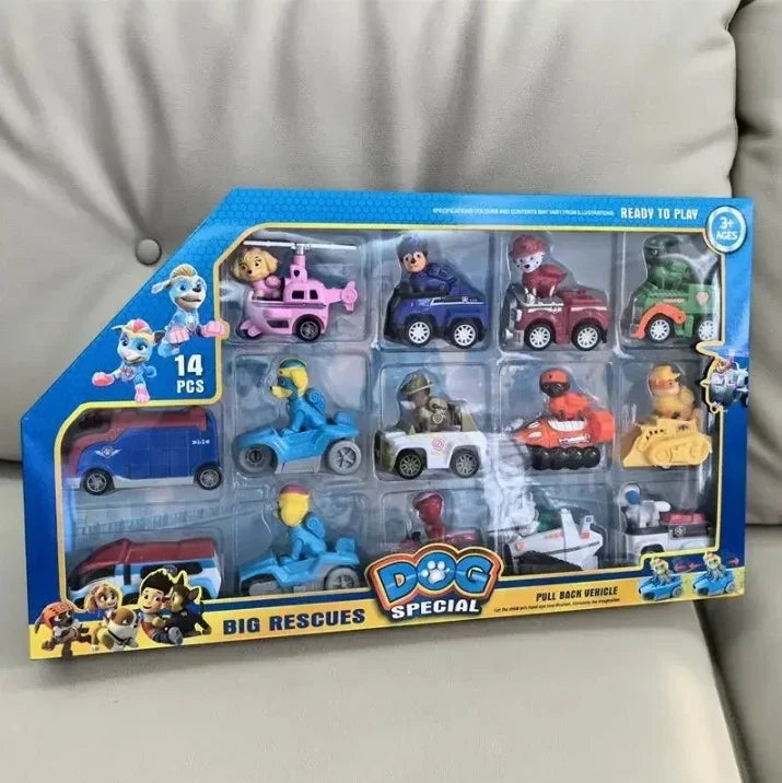 Paw Patrol Toy Set Cartoon Anime Figures