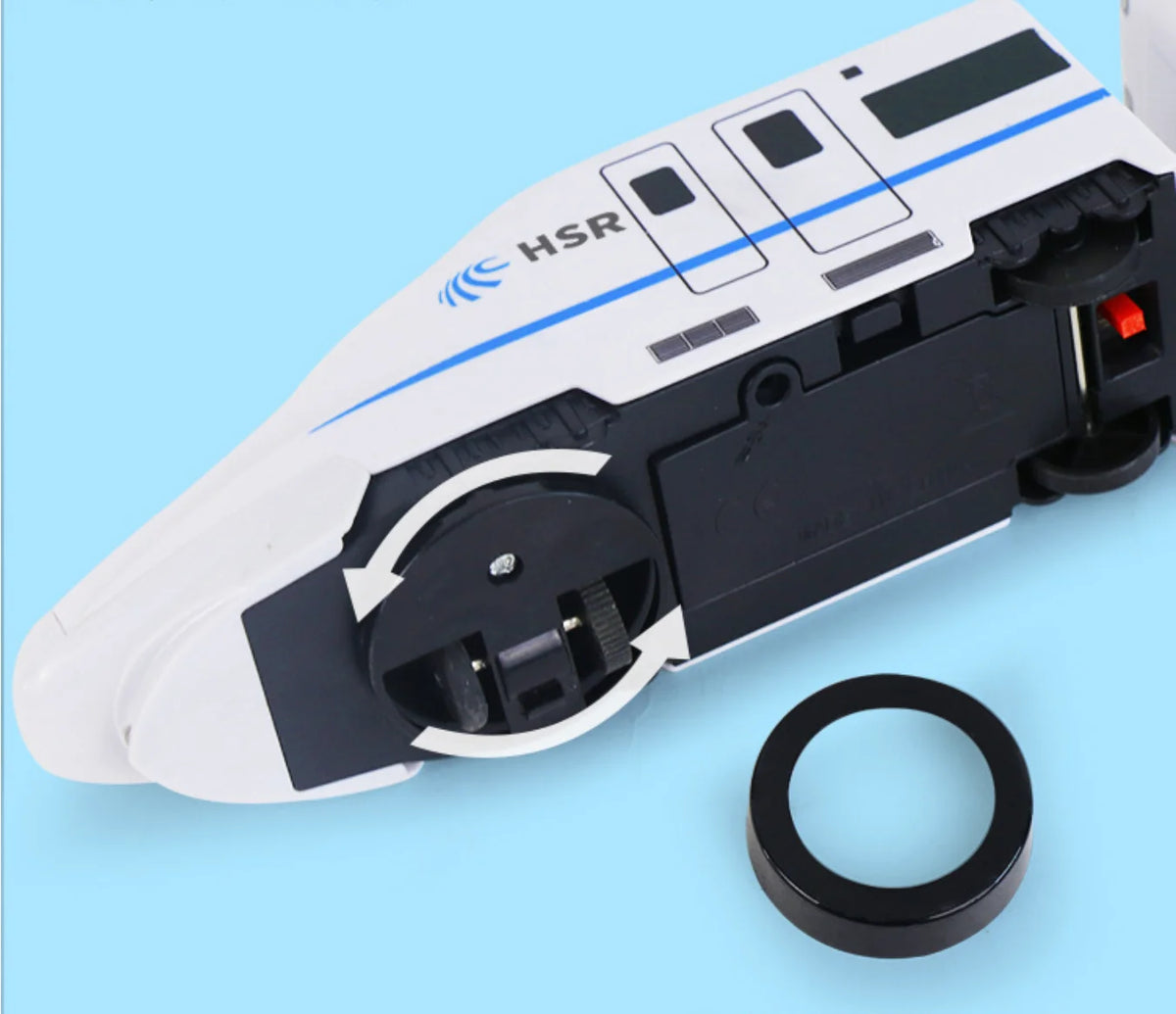 Kids DIY Simulation High Speed Railway Train Toy