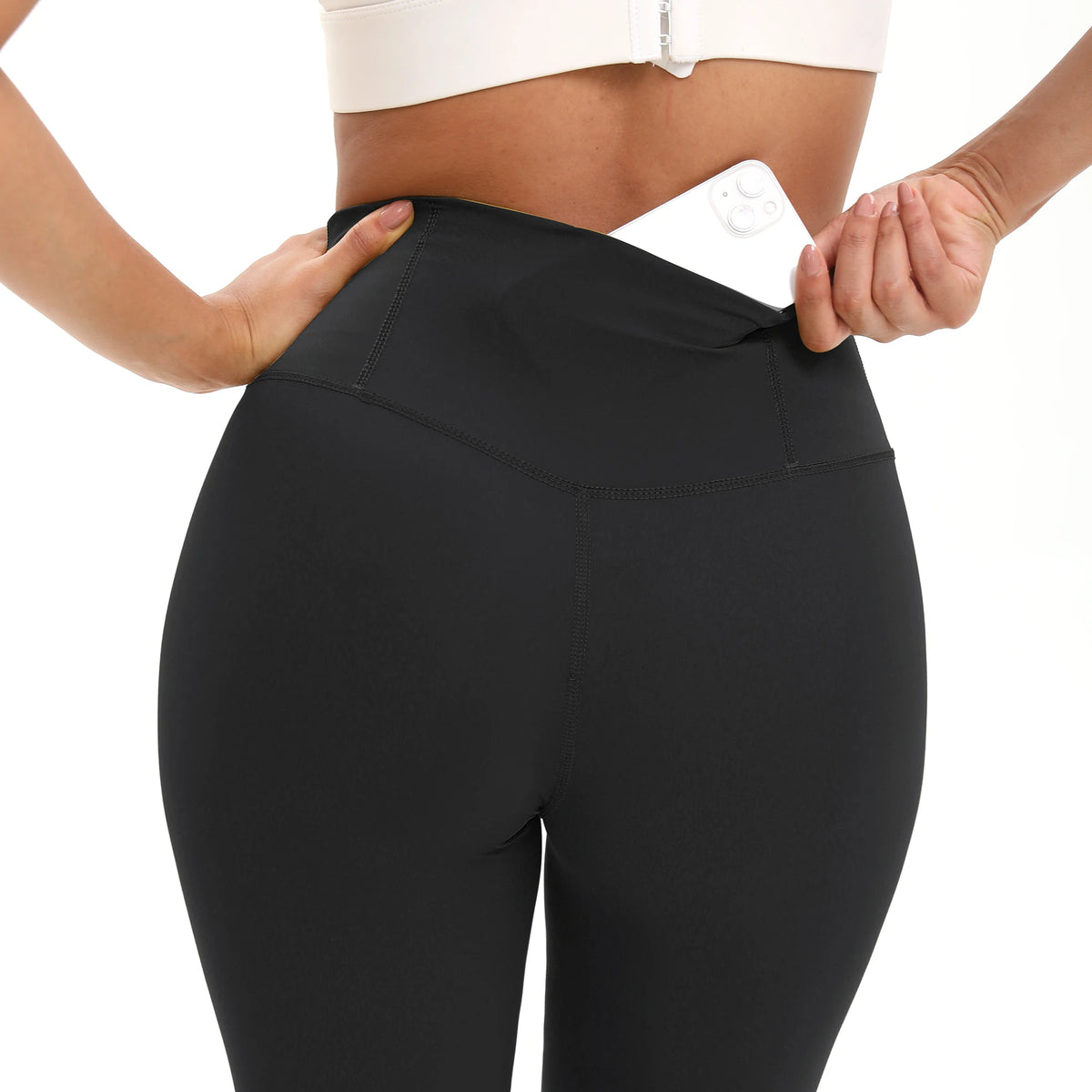 5pcs Women Sport Cropped Pants