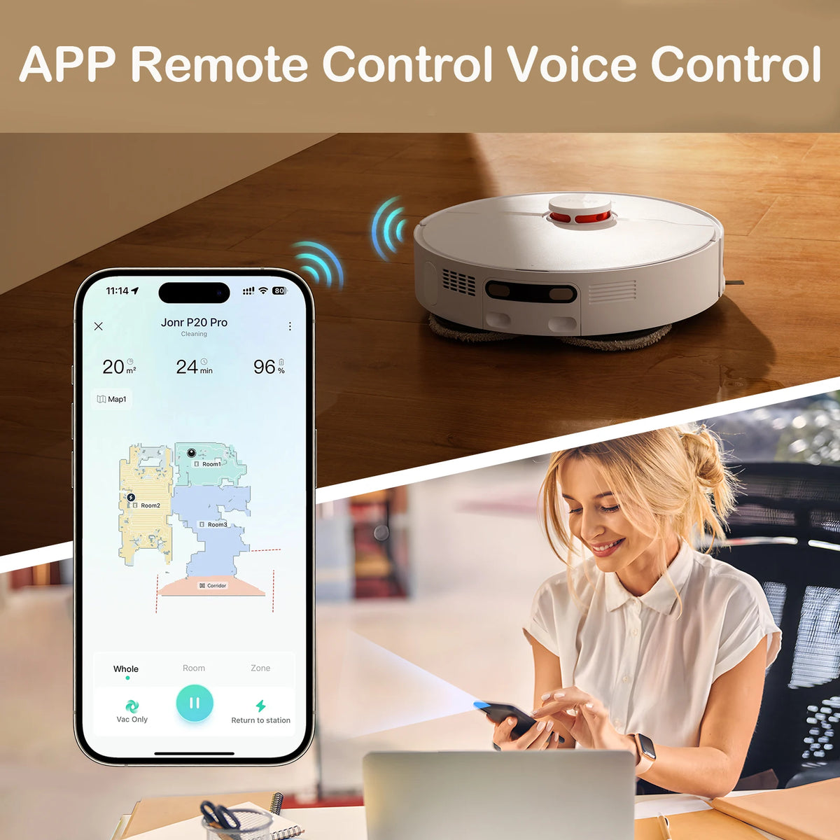 JONR P20 pro Robot Vacuum