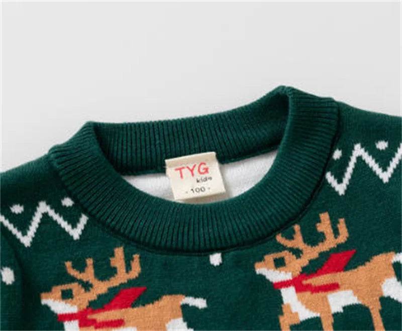 Children Christmas Cute Pollover