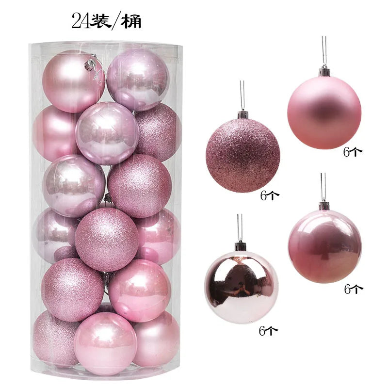 36Pcs 3CM Christmas Balls Christmas Tree Decoration