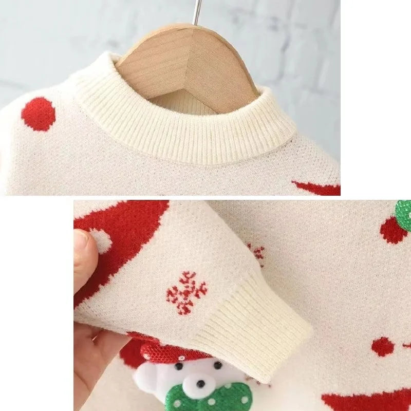 New Kids Christmas girls Sweaters Tops