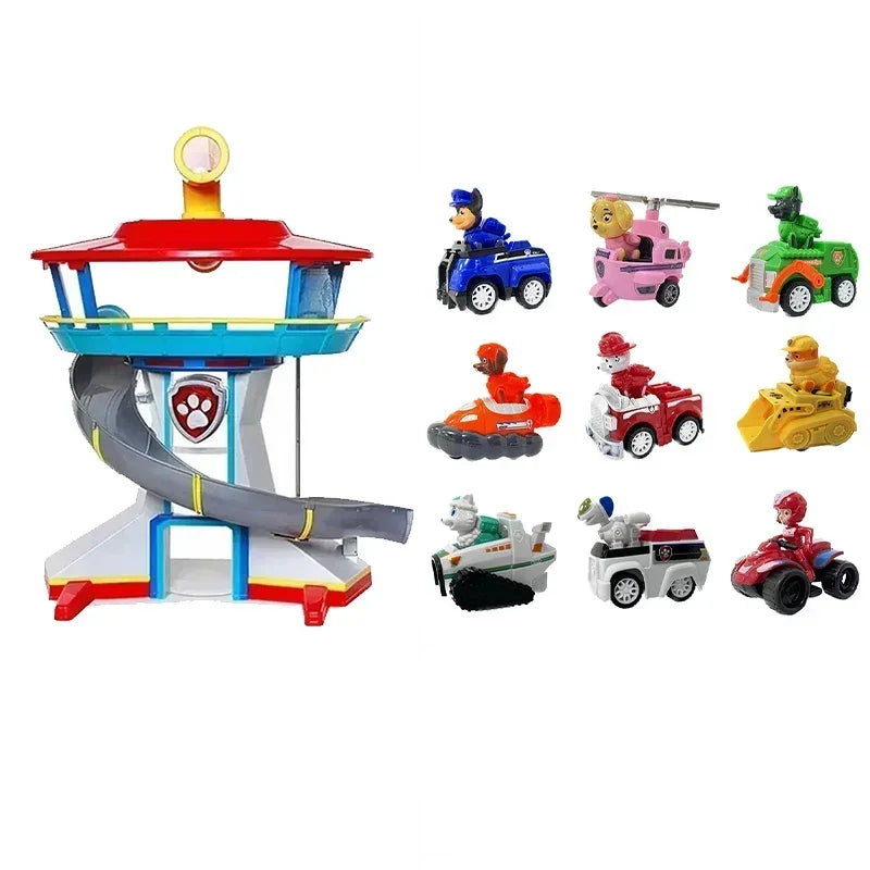 Paw Patrol Toy Set Cartoon Anime Figures