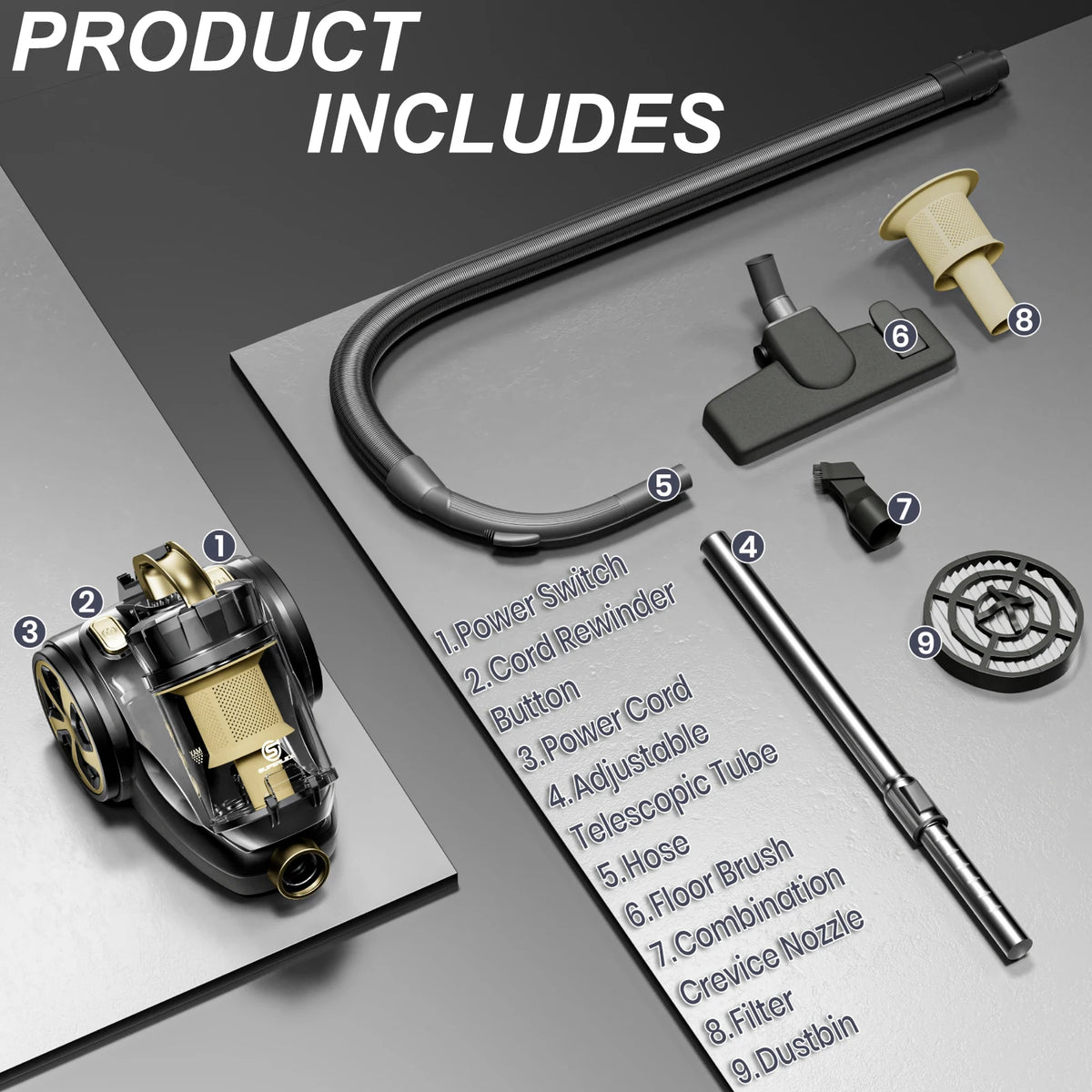 SUPER Cylinder Vacuum