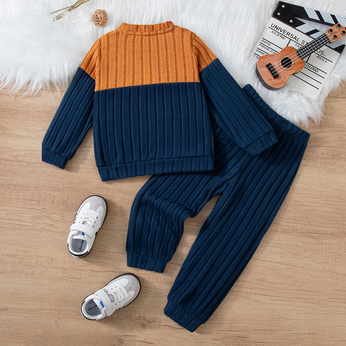 Boys Autumn Winter Long Sleeve sweater suits