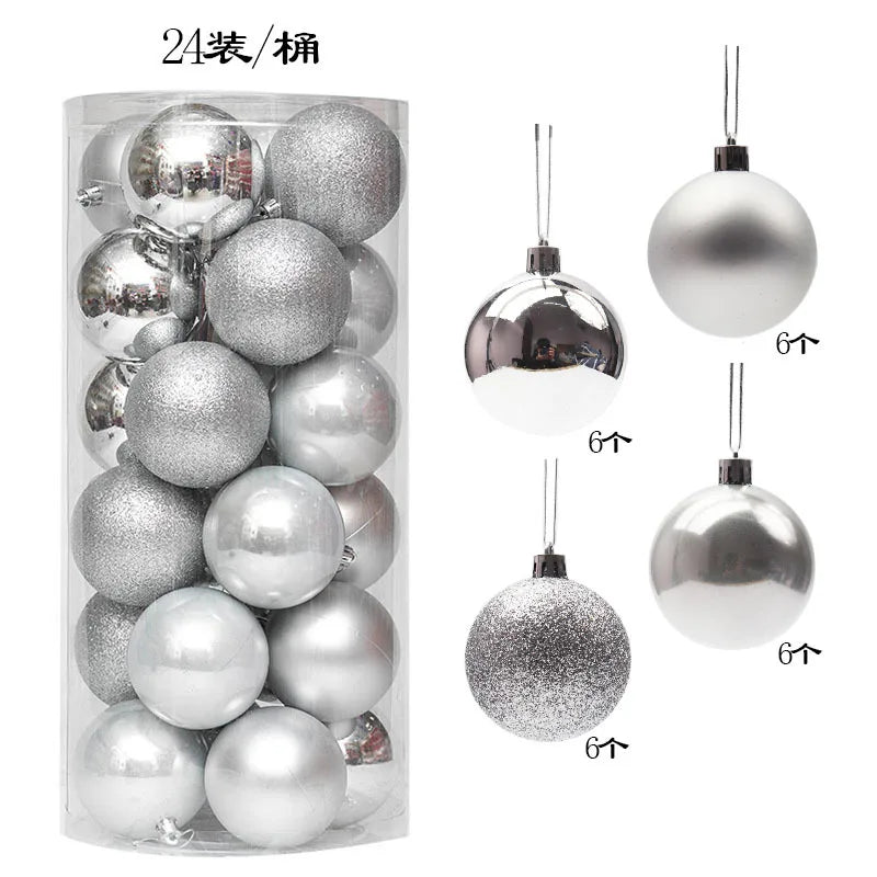 36Pcs 3CM Christmas Balls Christmas Tree Decoration