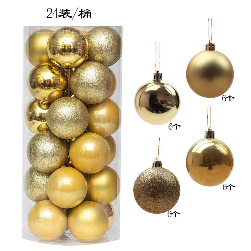 36Pcs 3CM Christmas Balls Christmas Tree Decoration