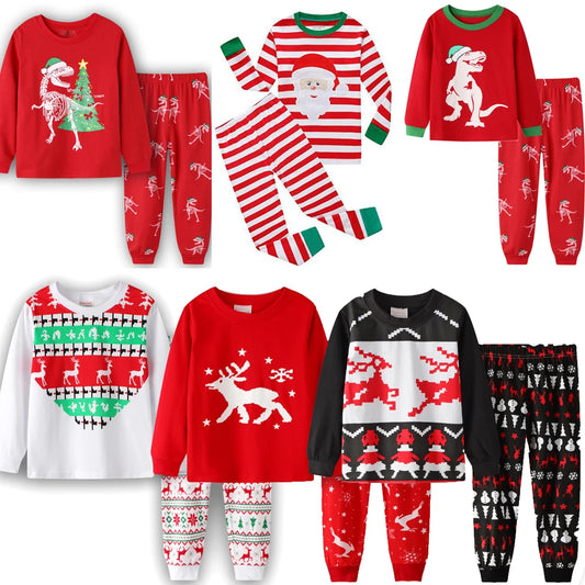 New kids Christmas Long Sleeve Set