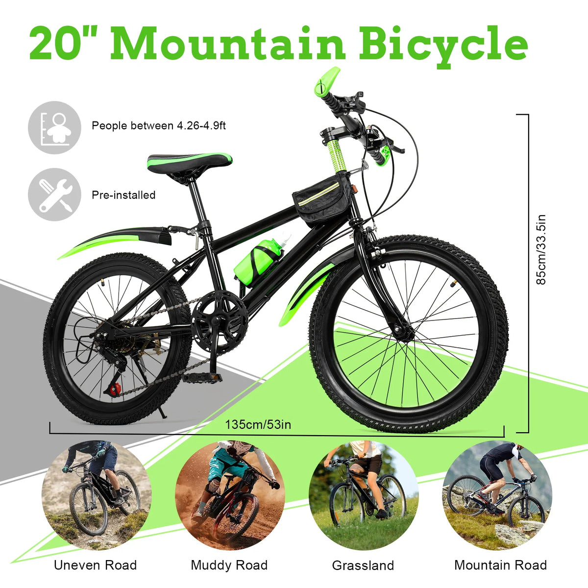 20 Inch Mountain Bike