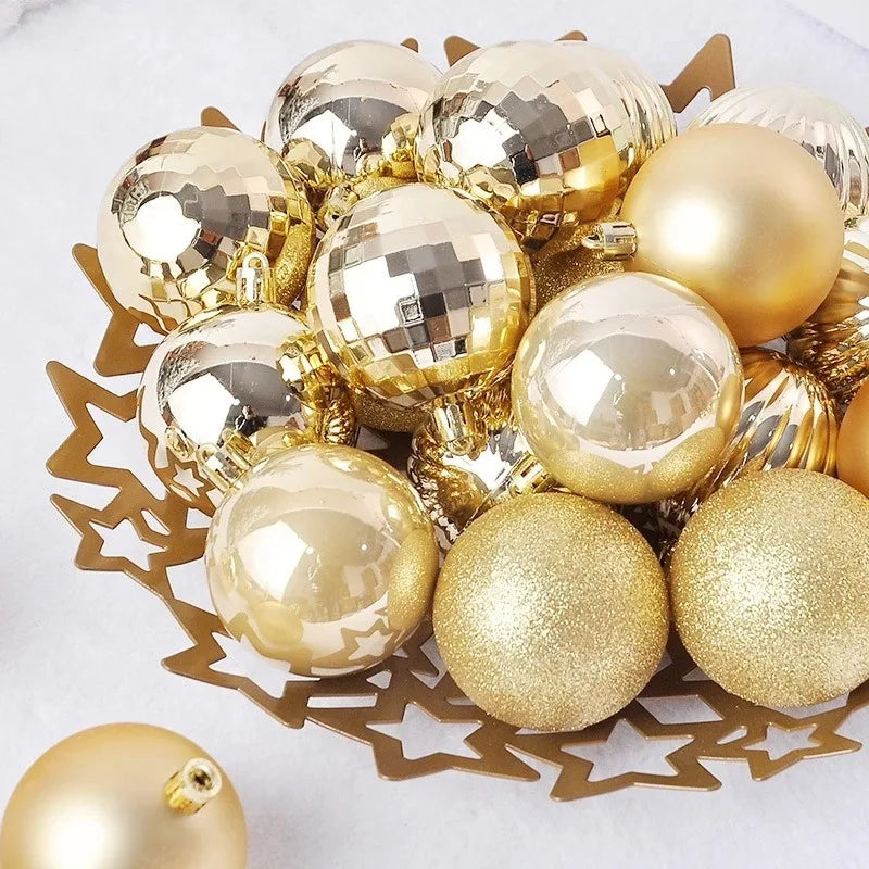 36Pcs 3CM Christmas Balls Christmas Tree Decoration